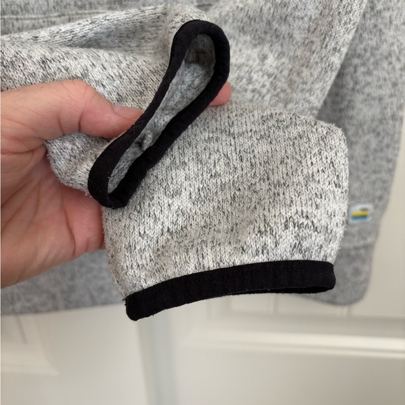 Men’s vuori grey quarter zip pullover sweatshirt size large - Picture 4 of 5